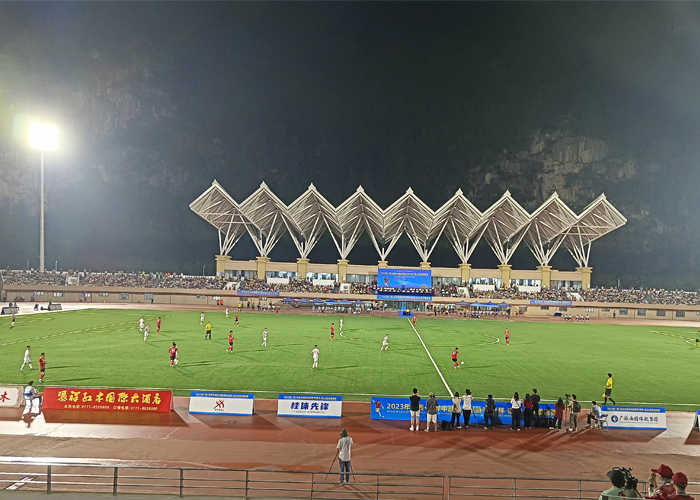 Custom Football Field Lighting Design