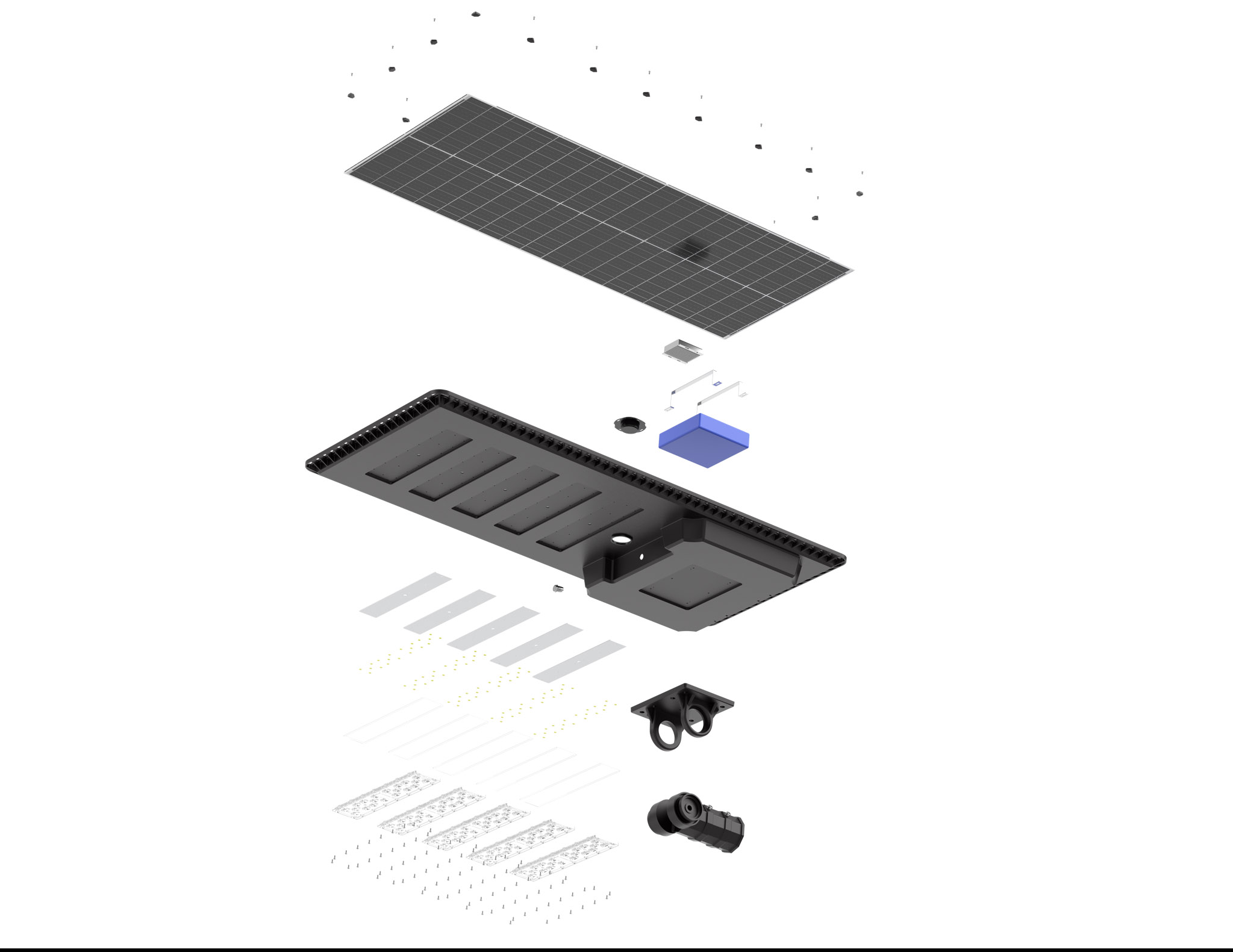 150W Solar Street Light