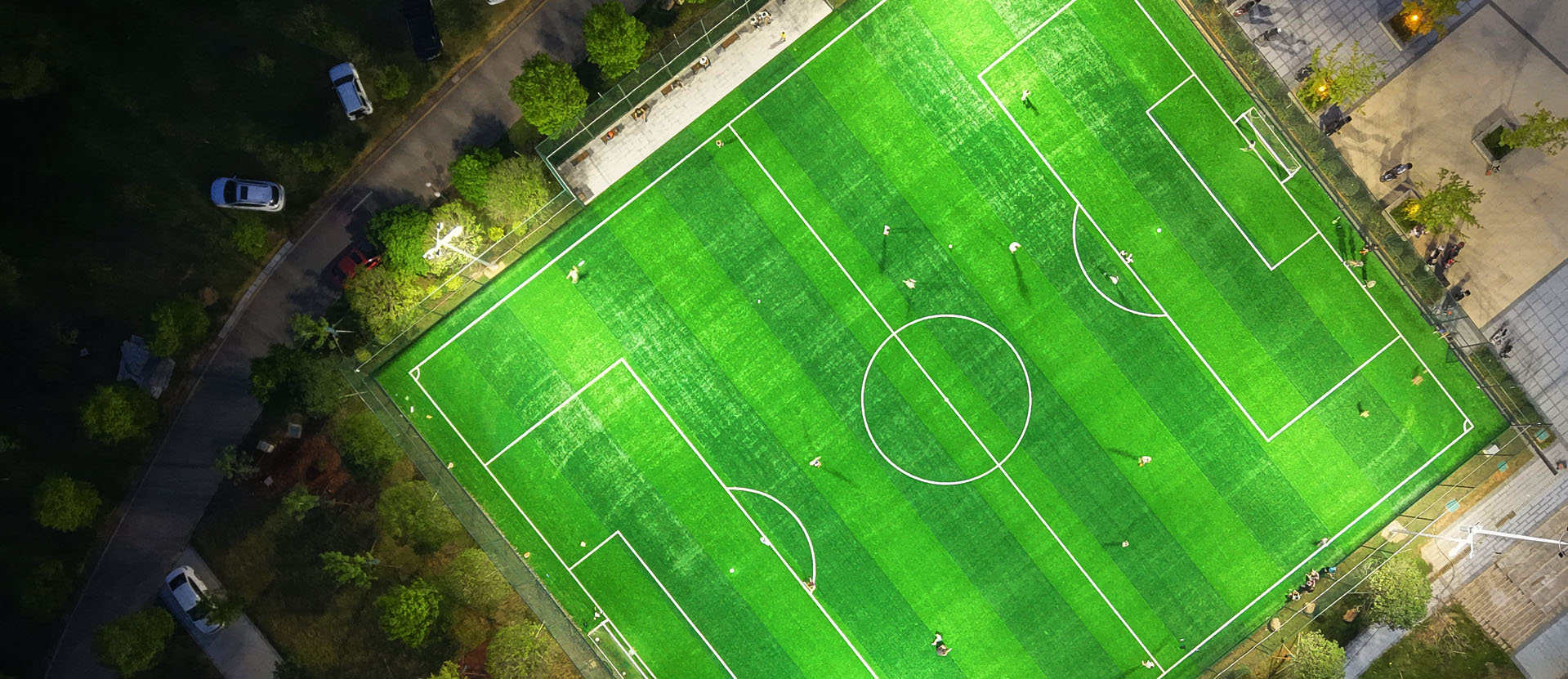 LED Lighting System for Football Pitches