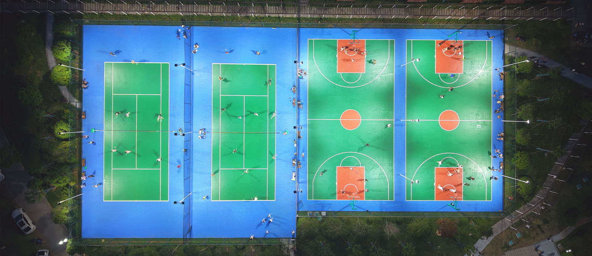 Sports Court Lighting Solution