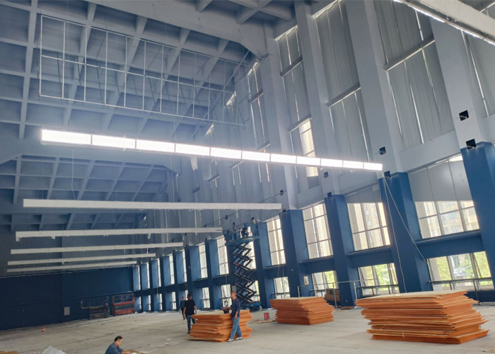 Lighting Case of Indoor Badminton Gym