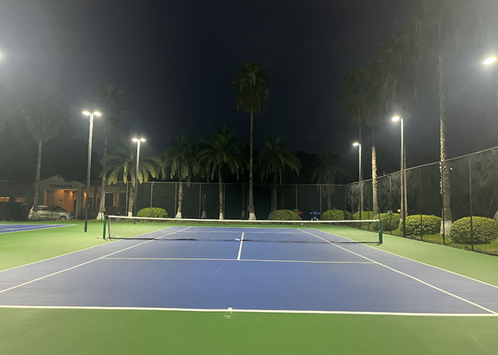 Sports Lighting Solution for Tennis Clubs