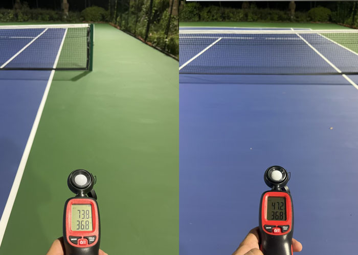 Sports Lighting Solution for Tennis Clubs