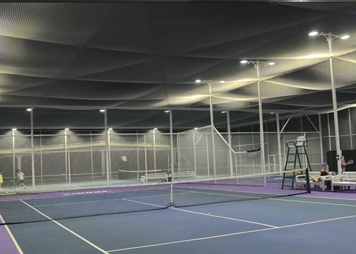 Professional Rooftop Tennis Court Lighting