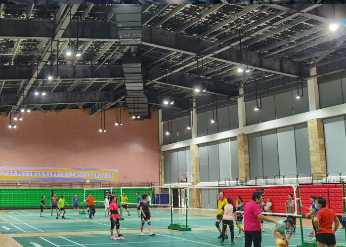 Badminton Court Lighting Solution